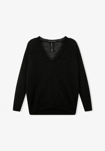 Длинный пуловер