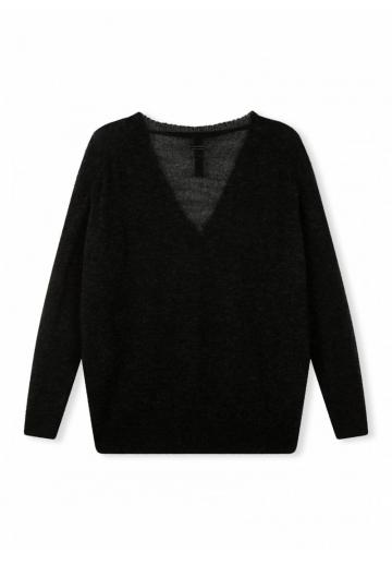 Длинный пуловер