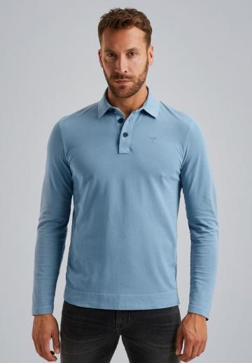 Поло с длинным рукавом