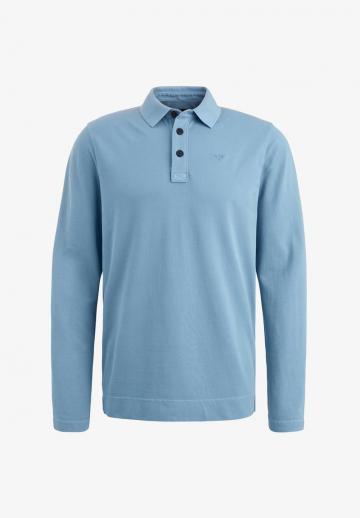 Поло с длинным рукавом