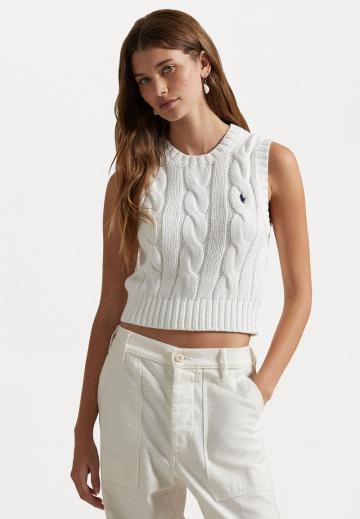 Пуловер без рукавов