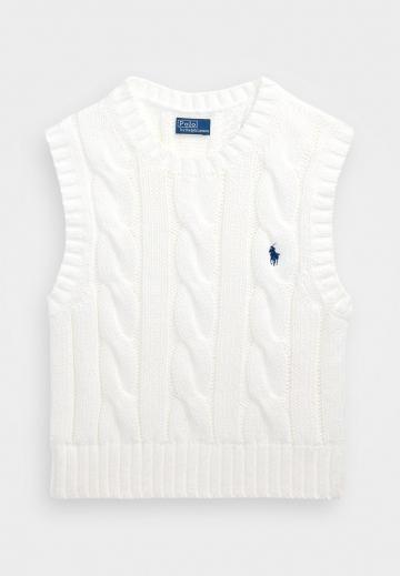 Пуловер без рукавов