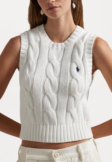 Пуловер без рукавов