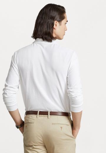 Поло с длинным рукавом