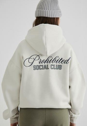 Пуловер с капюшоном