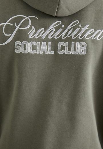 Пуловер с капюшоном