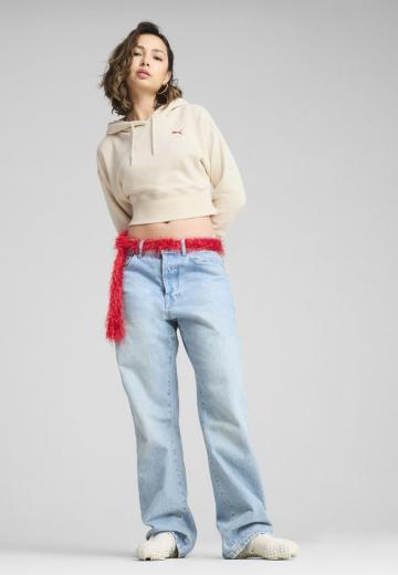 Пуловер с капюшоном