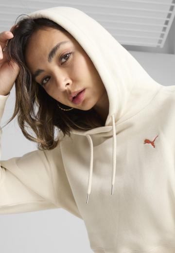 Пуловер с капюшоном