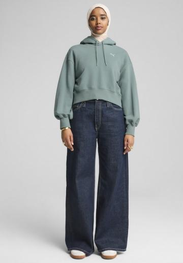 Пуловер с капюшоном