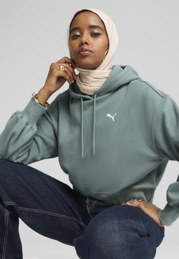 Пуловер с капюшоном