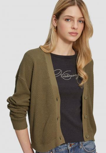 Вязаная кофта