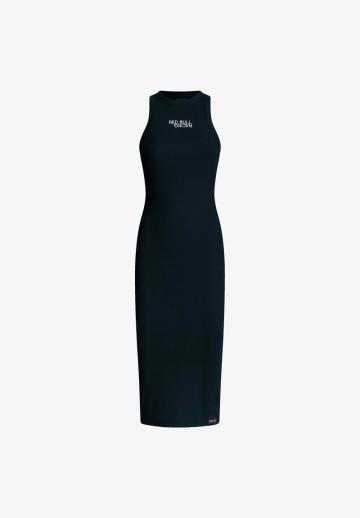 Вязаное платье