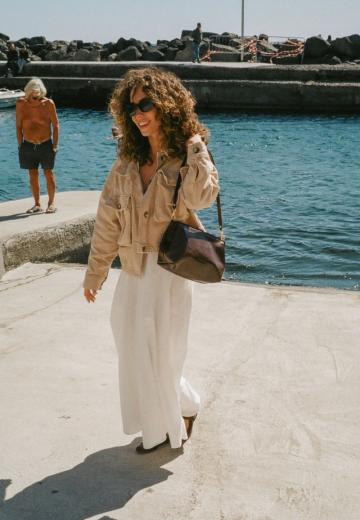 Кожаная сумка