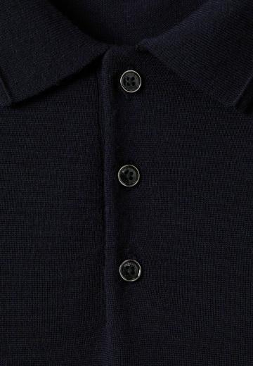 Поло с длинным рукавом