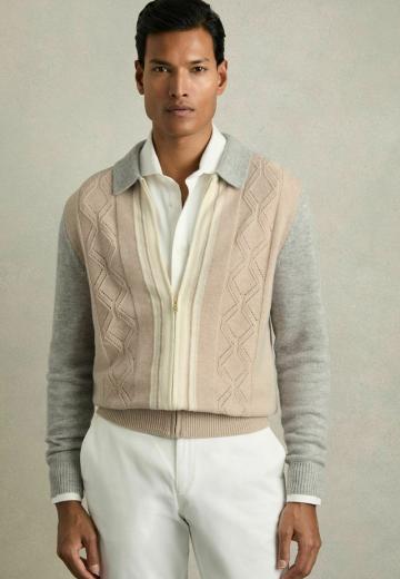 Вязаная кофта