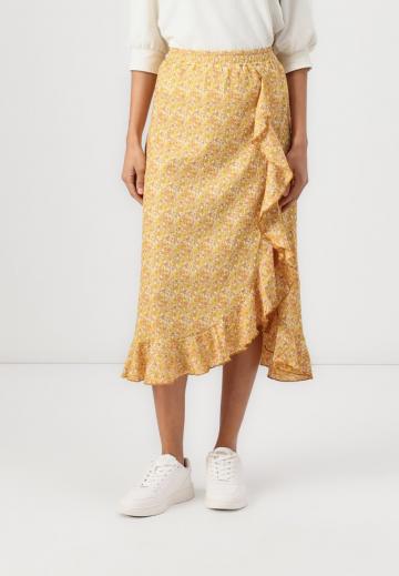 Юбка с воланами