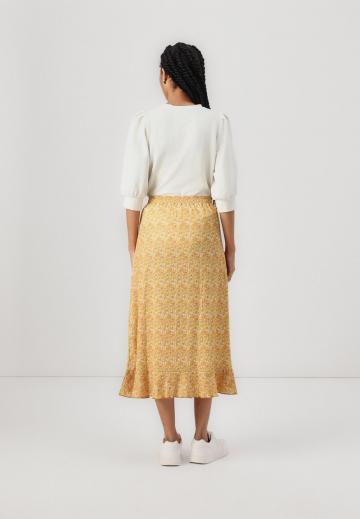 Юбка с воланами