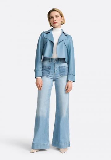 Клешеные джинсы