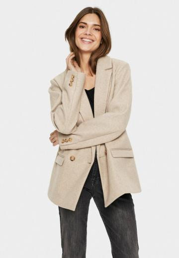 Длинный блейзер