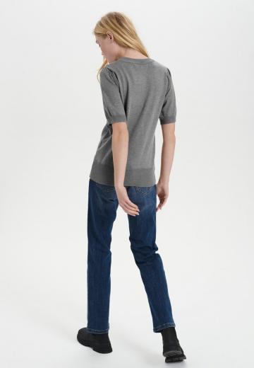 Пуловер с коротким рукавом