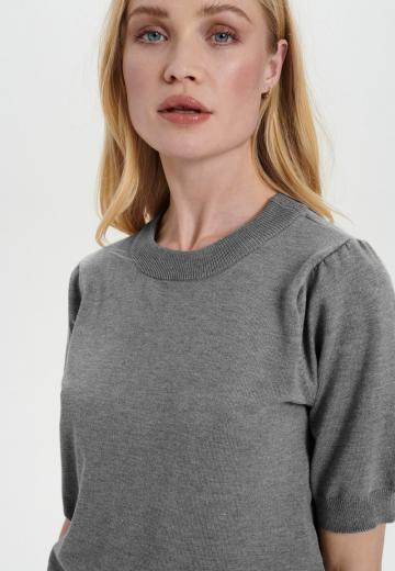 Пуловер с коротким рукавом