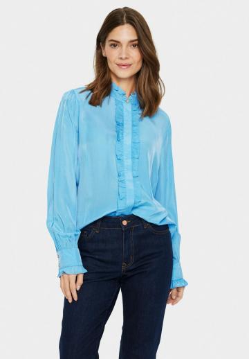 Джинсовая блузка