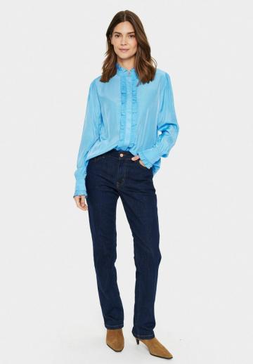 Джинсовая блузка