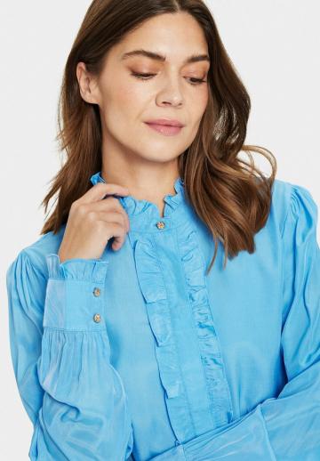 Джинсовая блузка