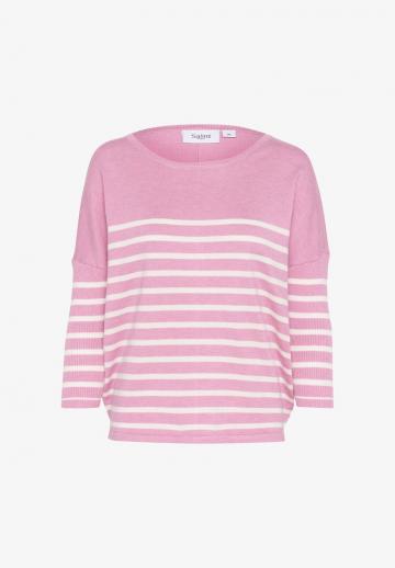 Пуловер с рукавом три четверти