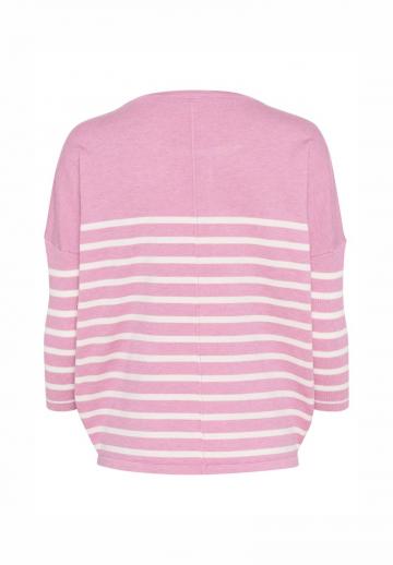 Пуловер с рукавом три четверти