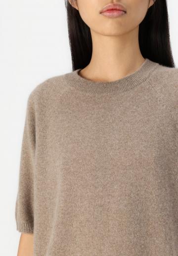 Пуловер с коротким рукавом