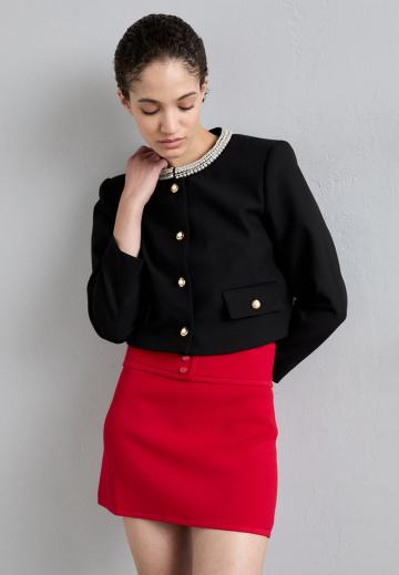 Вязаная юбка