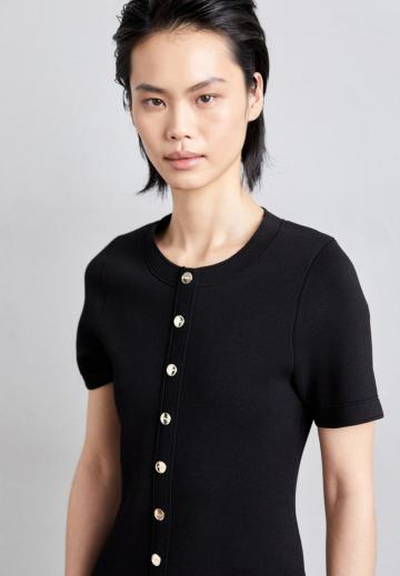 Вязаное платье