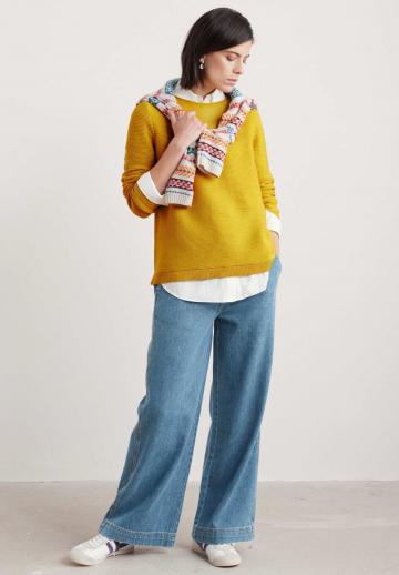 Клешеные джинсы