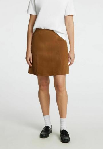 Кожаная юбка