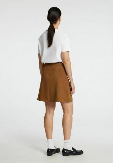 Кожаная юбка