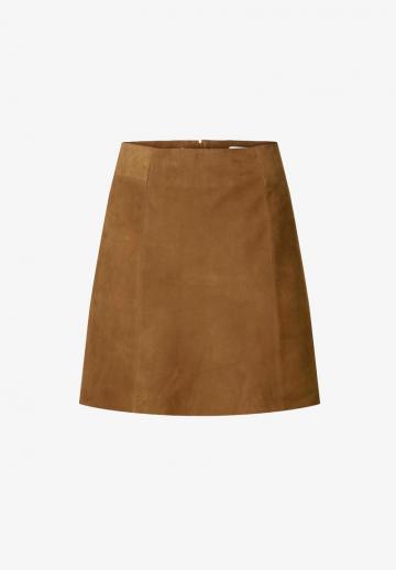 Кожаная юбка