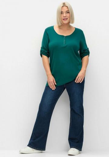 Майка с рукавом три четверти