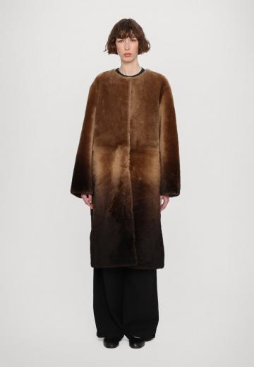 Кожаное пальто