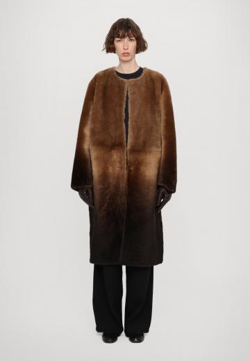 Кожаное пальто