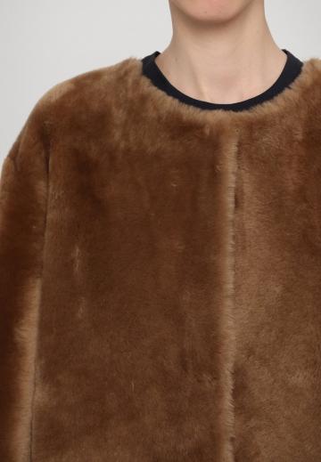 Кожаное пальто