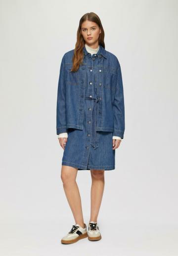 Джинсовое платье