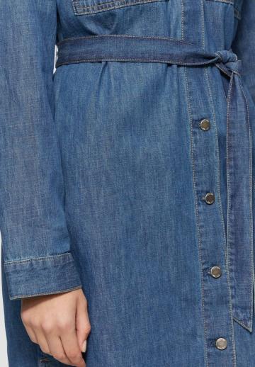 Джинсовое платье