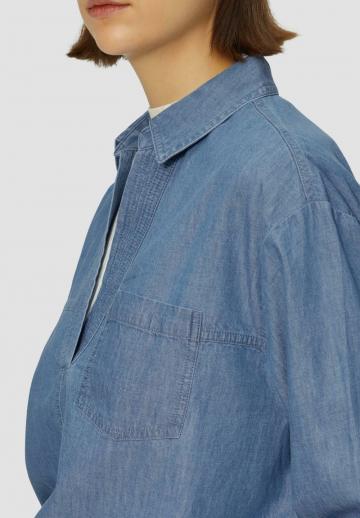 Джинсовая блузка