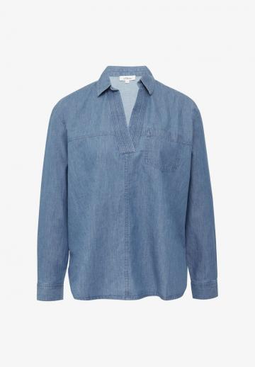 Джинсовая блузка