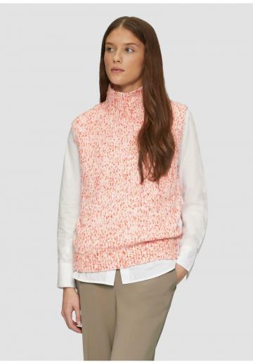 Пуловер без рукавов