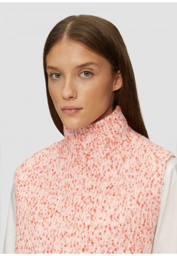 Пуловер без рукавов