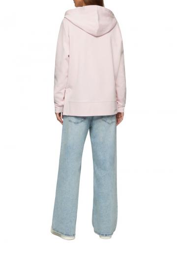 Пуловер с капюшоном