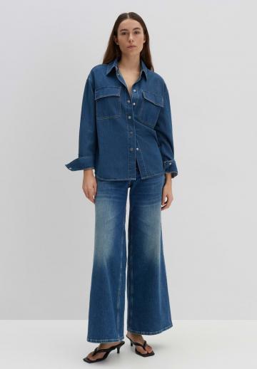 Джинсовая блузка