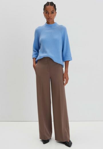 Пуловер с рукавом три четверти